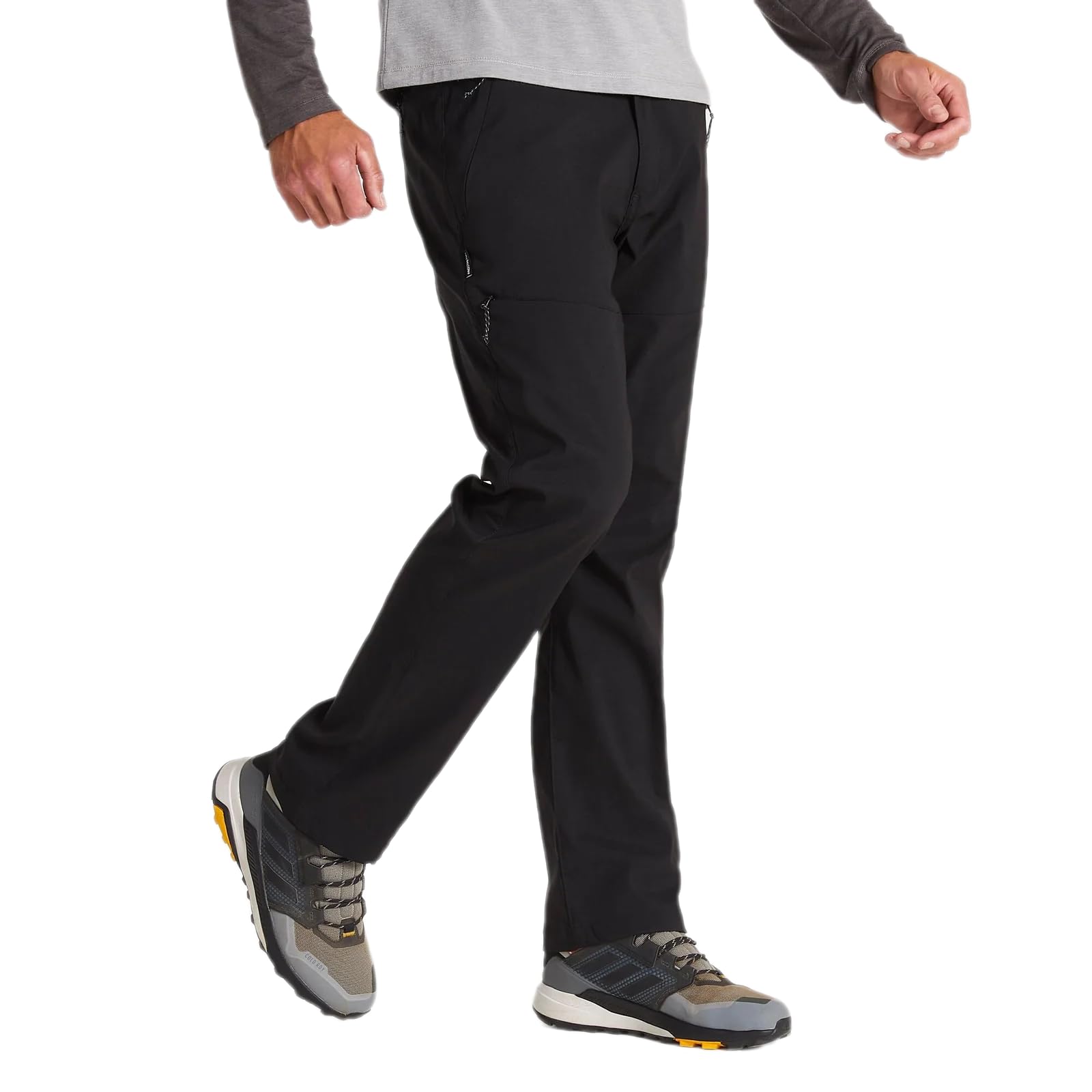 Craghoppers Men's Kiwi Pro II Walking Trousers Active Stretch Bottoms Black 30" R