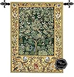 Beautiful Tree of Life (G) By William Morris Fine Tapestry Jacquard Woven Wall Hanging Art Decor