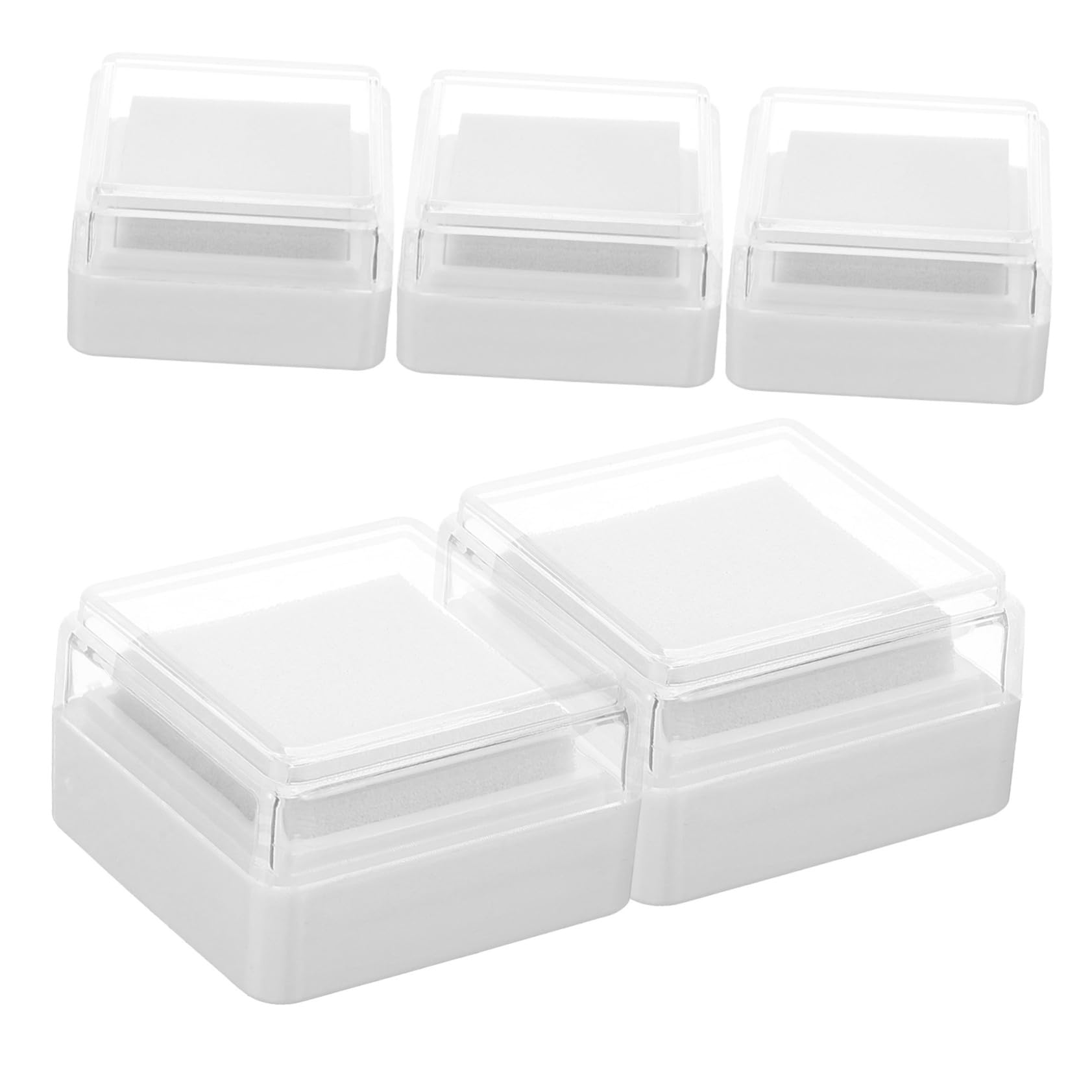 TEHAUX 25pezzi Tamponi Per Timbri Lavabili Cuscini Inchiostrati Multifunzione Per Per Decorazioni Scrapbooking e Attività Creative