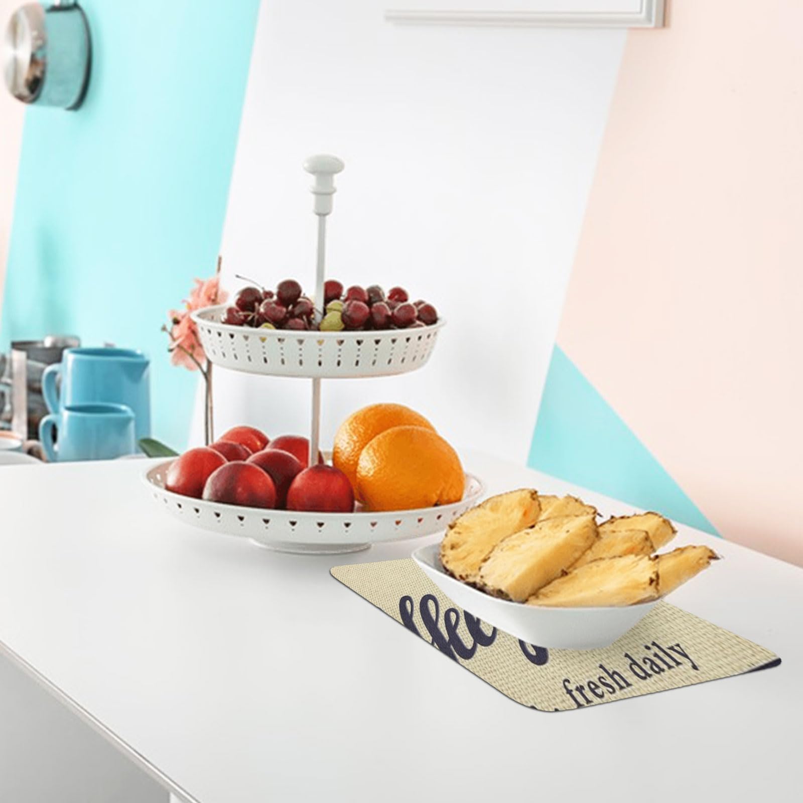 Lot De 4 Sets De Table Antidérapants Pour Pâques - Lavables