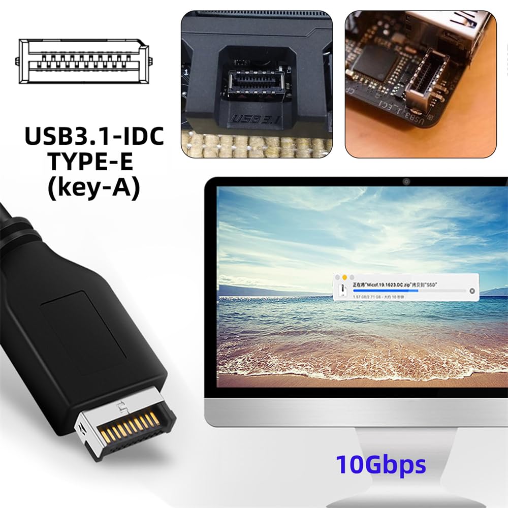 Buy USB-C Front Panel Header To USB Motherboard Connector
