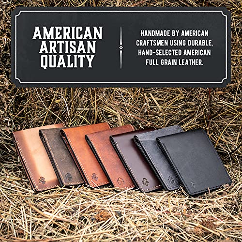 Main Street Forge MSF-BIFOLD7-TOB Bifold Leather Wallet For Men | Made In Usa thumb #3