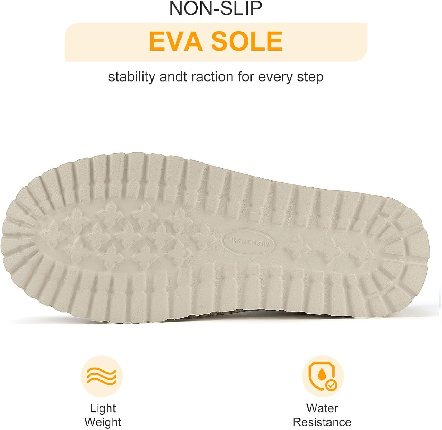 Mishansha Suede Slippers for Women Mini Fur Lined House Slippers
