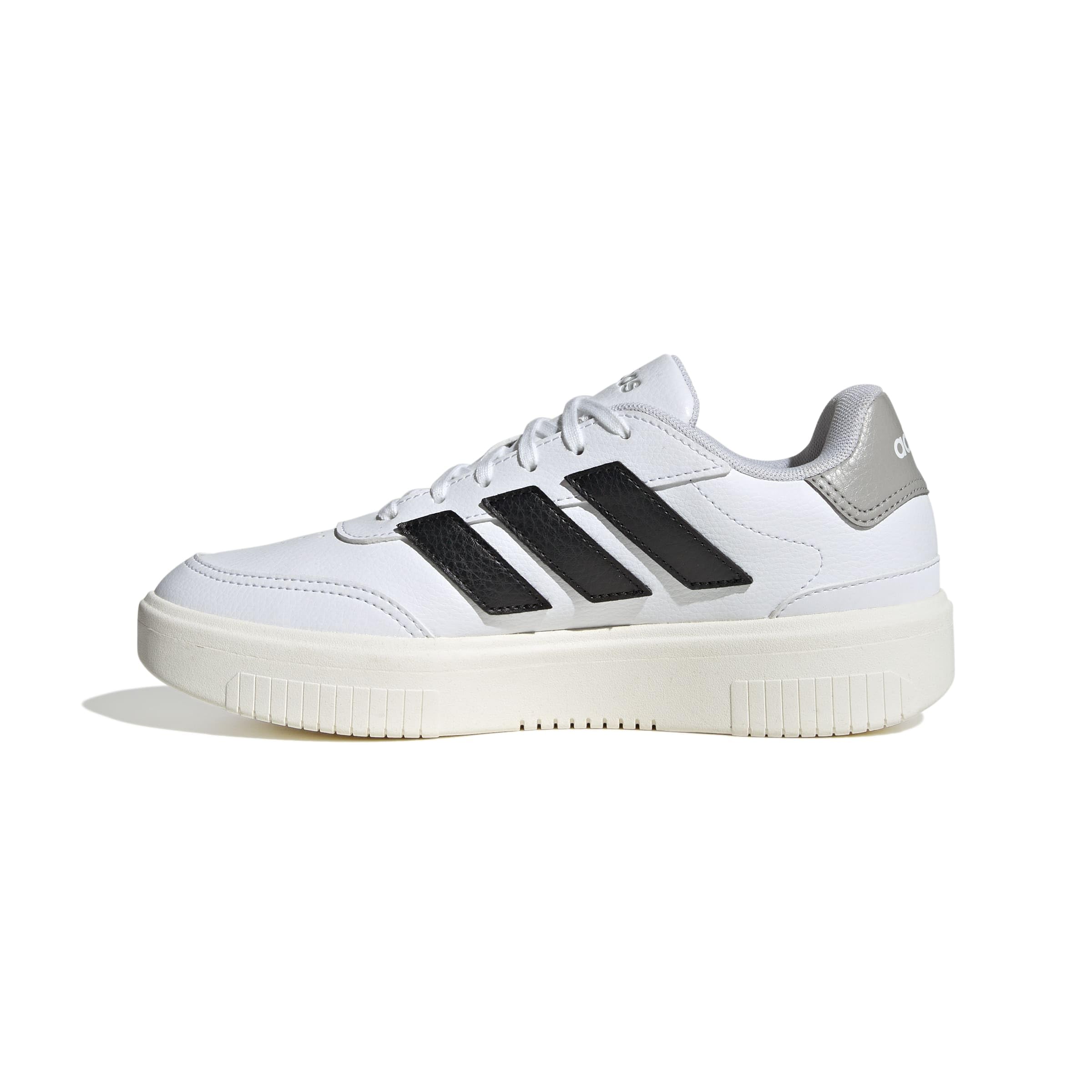 adidas Women's COURTBLOCK Shoes, FTWR White/core Black/Grey Two, 7.5 UK