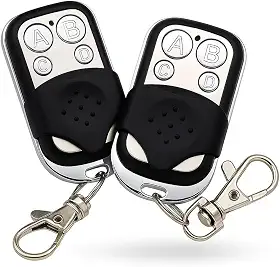 Kit 2 Controle Remoto Cópia Copiar Duplicador Clone Clonador Copiador Alarme Carro Veículo Motor Portão Porta Eletrônico Garagem Casa Residência Condomínio todo Brasil Top