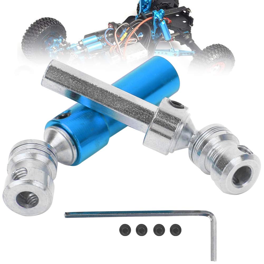 Arbre De Transmission Arrière CVD Métal Pour WLtoys 12428 / 12423 – Compatible 1/12 RC (Bleu)