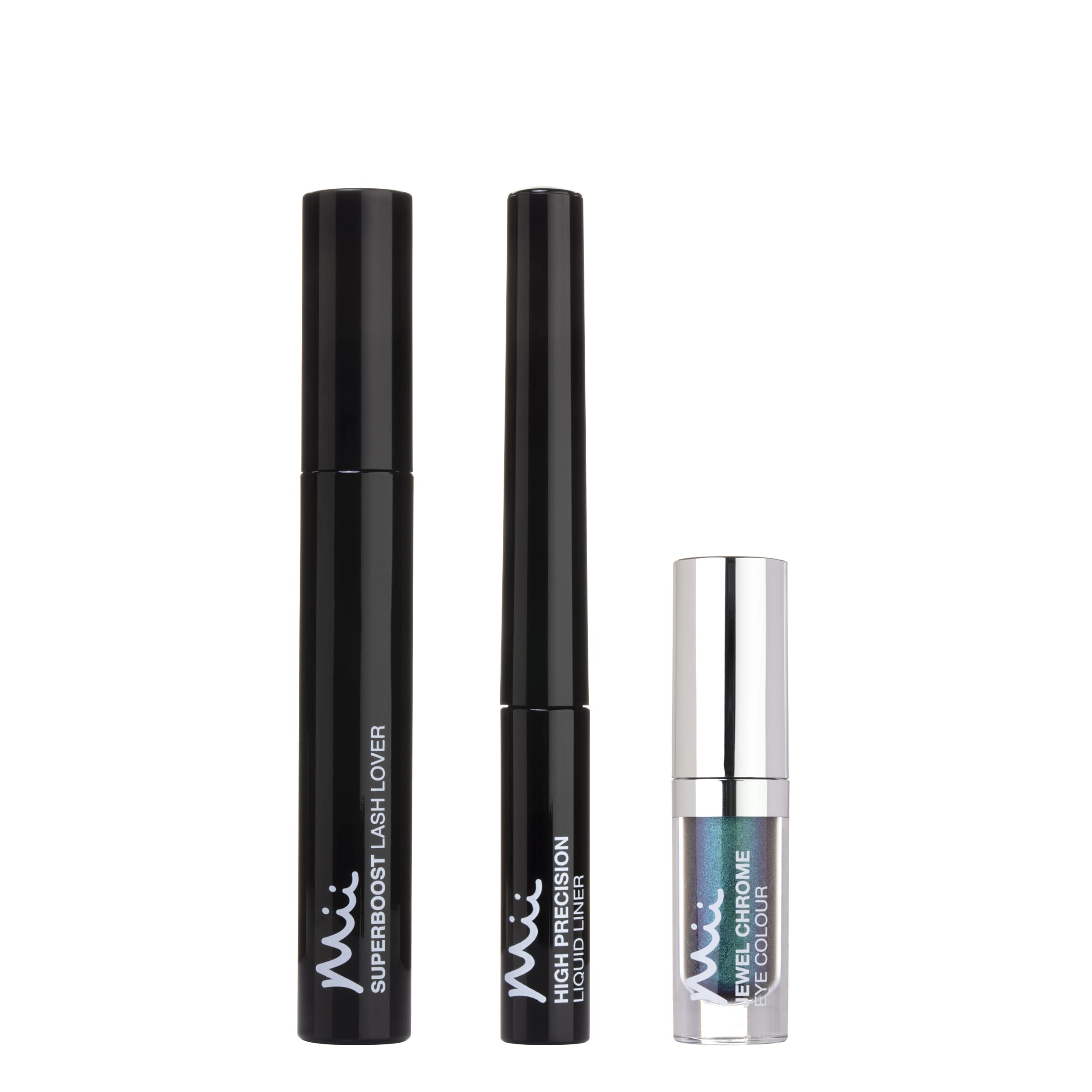 Mii Cosmetics Hidden Depths Coffret cadeau Mascara, liner et fard à paupières Peacock Queen