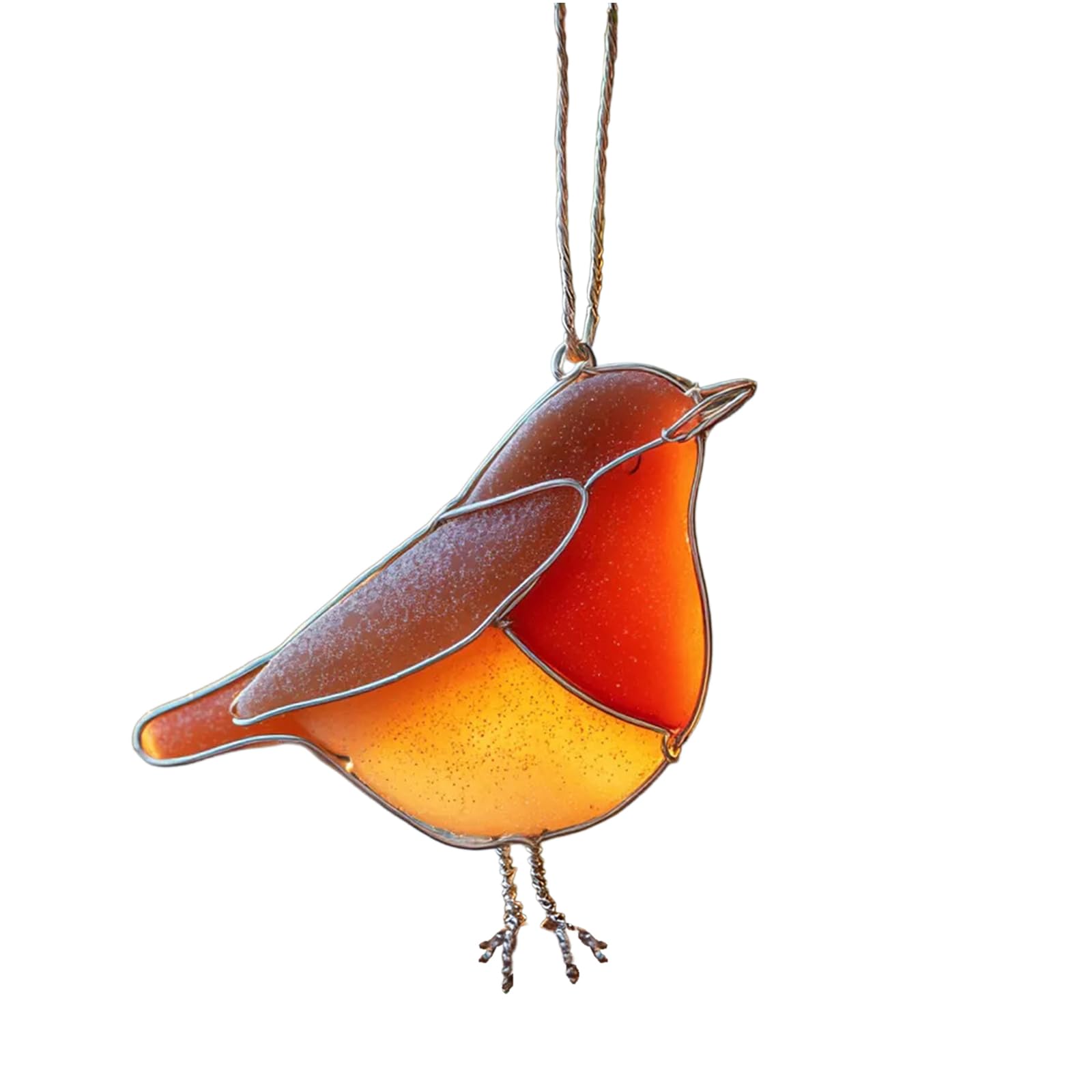 Bird Ornament Handcrafted Holiday Decorations Hanging Chrismas Tree Decoration Bird Watcher Collections Christmas Watcher Collections