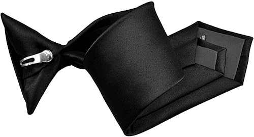 Miniatura 6 de Moda Di Raza Corbata de clip, corbatas para niño, corbata para niños, adolescentes, hombres clip en corbatas