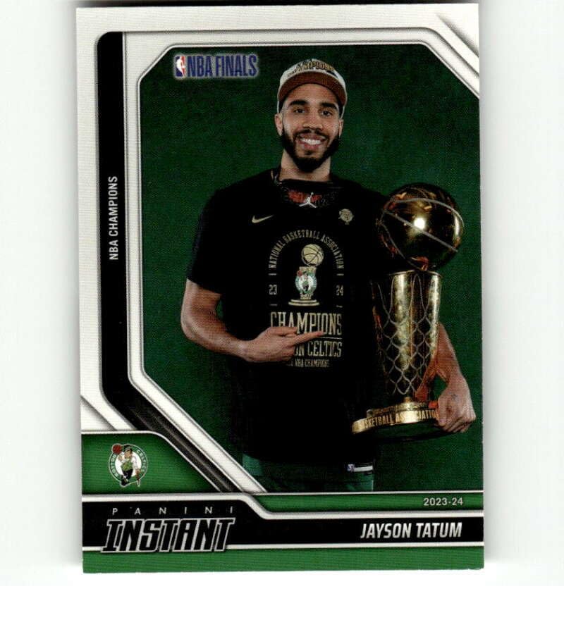 Amazon.com: 2024 2023-24 Panini Boston Celtics NBA Champions Limited Edition  Commemorative Set #3 Jayson Tatum NBA Basketball Trading Card :  Collectibles & Fine Art
