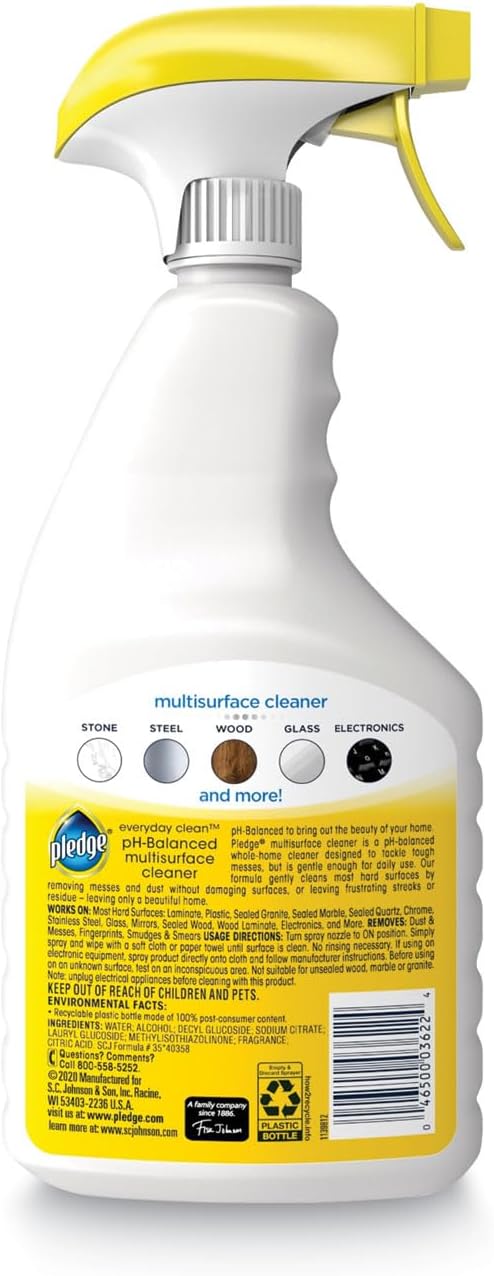 Pledge Multi Surface Clean & Dust Trigger Spray 16 Oz