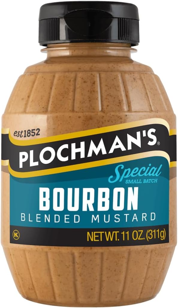 - Plochman, Bourbon Mustard, 11 oz, Blended Mustard