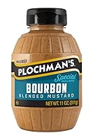 Vista 1 de Plochman, Mostaza Bourbon, 11 onzas, mostaza mezclada