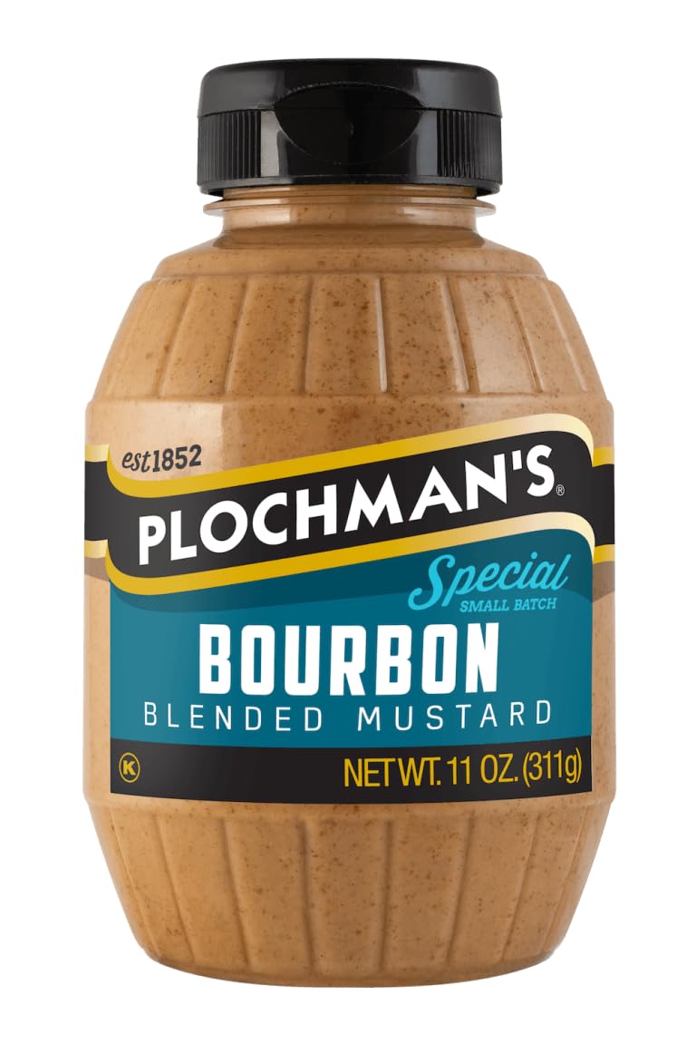Plochman, Bourbon Mustard, 11 oz, Blended Mustard