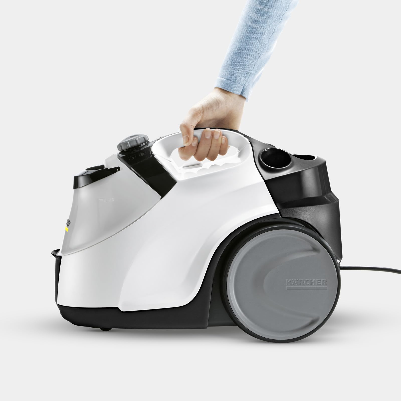 Kärcher SC 5 EasyFix steam cleaner with VapoHydro function, steam