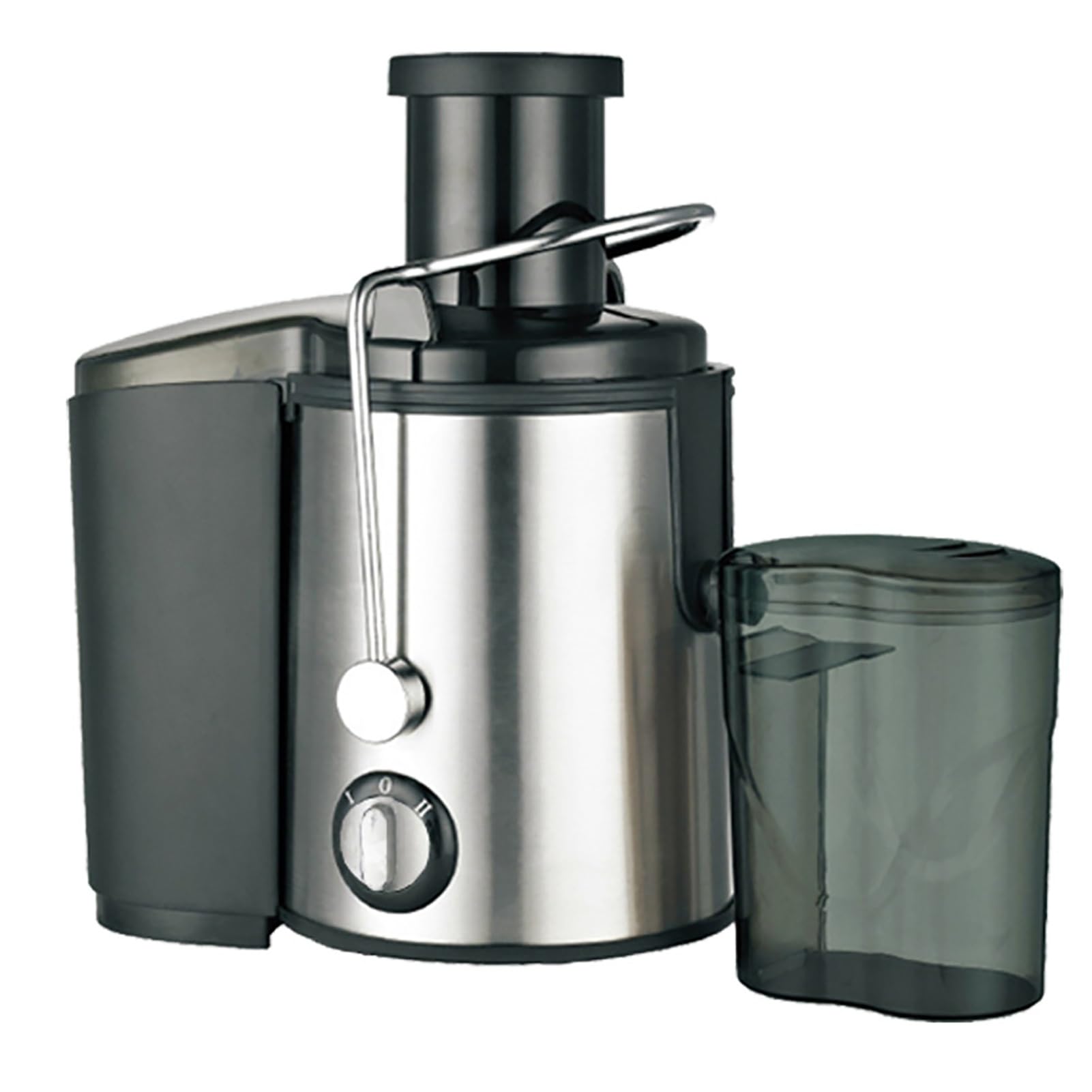 Estrattore di succo centrifugo, estrattore di succo elettrico da 800 W, estrattore di succo portatile intelligente in acciaio inossidabile, estrattore di succo di frutta e verdura intera
