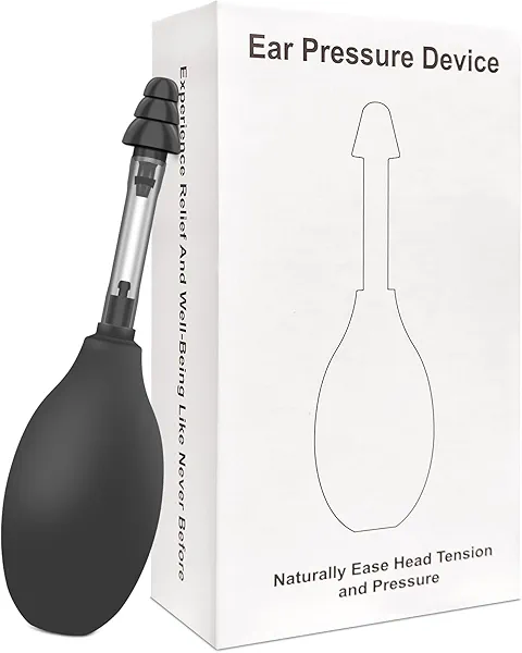Ear Pressure Relief Device Tool, Migraine and Headache Relief Products, Airplane Ear Pressure Relief Gadget, Inner Ear Pressure Balance, Reduces Tension