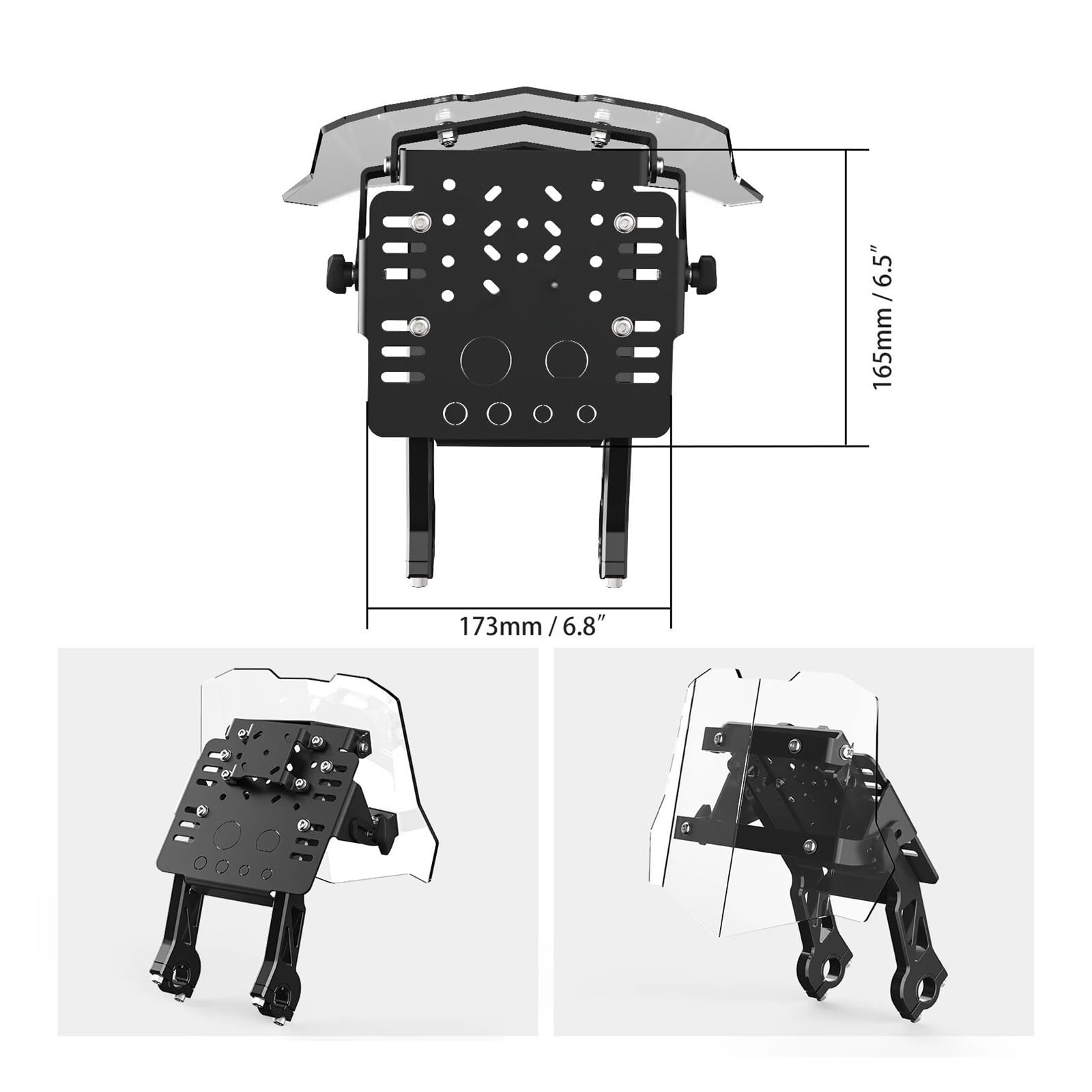 Soporte para teléfono de Moto Soporte de Montaje Universal para navegación GPS para, para Mini Kit carenado para Husqvarna