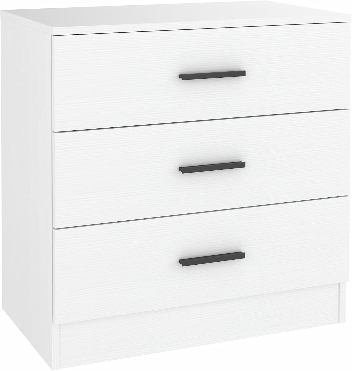 WAHEY Storage 3 Drawer Chest Freestanding Wood