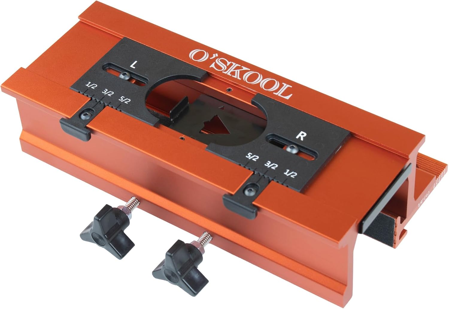 O'SKOOL Mortise and Tenon Jig is Ideal for cabinets, Chairs, and Table Construction Using a Plunge Router, RTA009