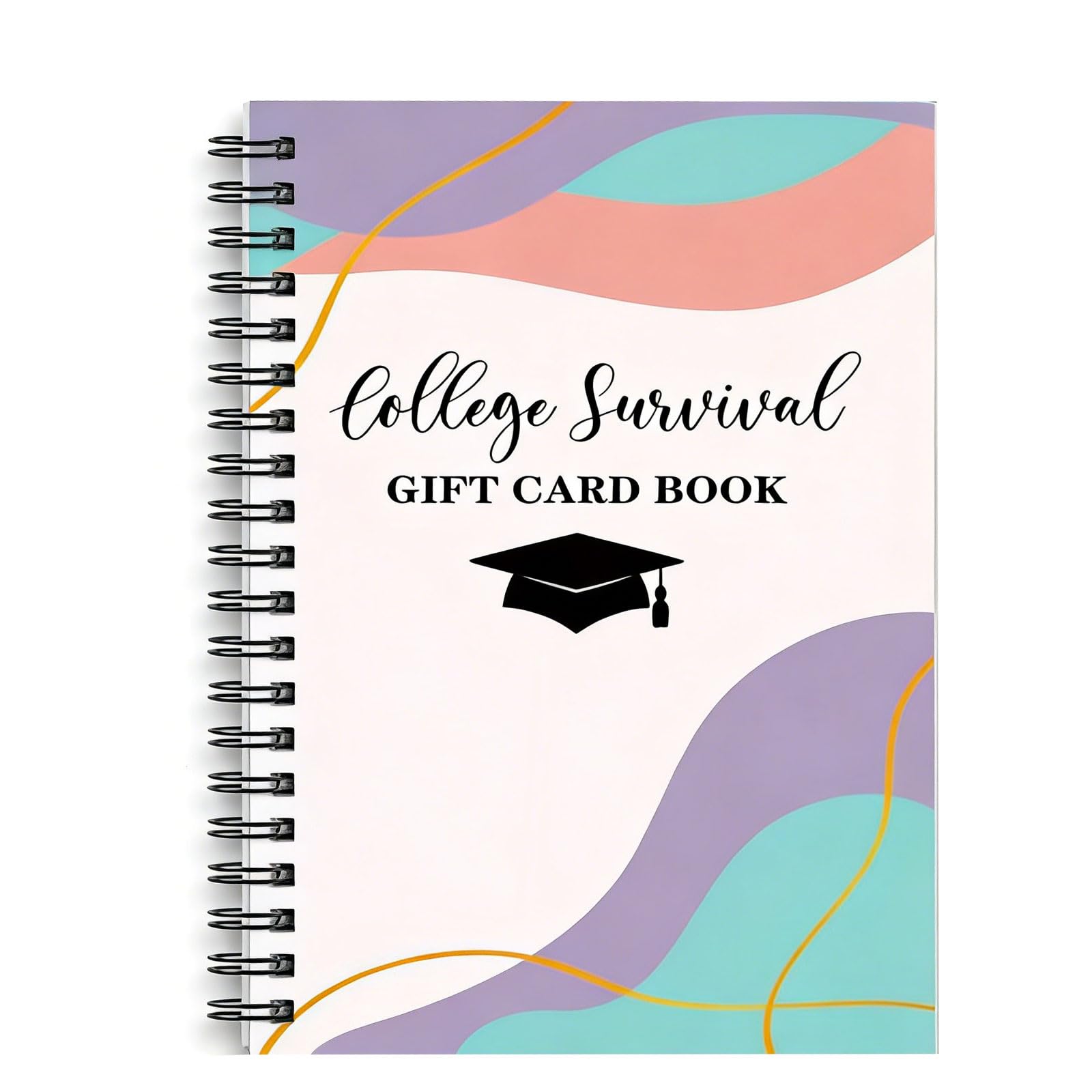 Multi Slot Graduation Card Organiser Album 13x18cm Paper Graduation Greeting Card Holder for Students and Graduates Booklet