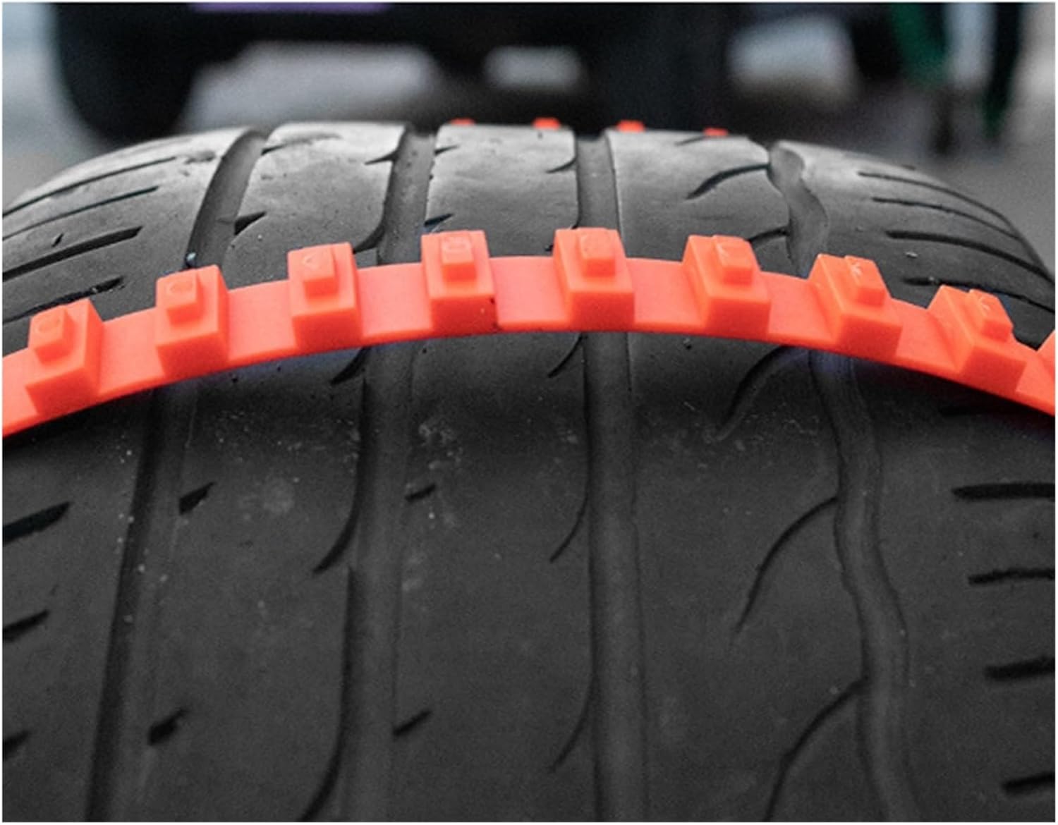 10Pcs Car Winter Tyres Wheels Snow Chains Car Tire Chains -Skid Tire Chains Nylon Accessories(Double Tooth)