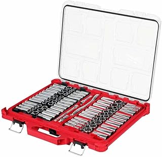 GEARWRENCH 89피스 0.6cm(1/4인치) 드라이브 마스터 메트릭 소켓 세트 폼 보관 트레이 - GWMSSKT14MM