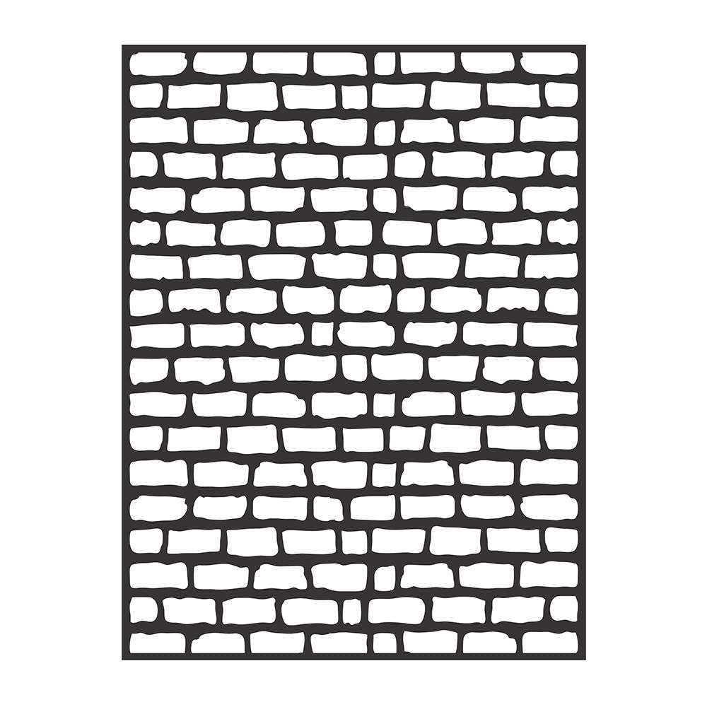 Little Birdie- Stencil - Brick, 7.3" X 9.7".