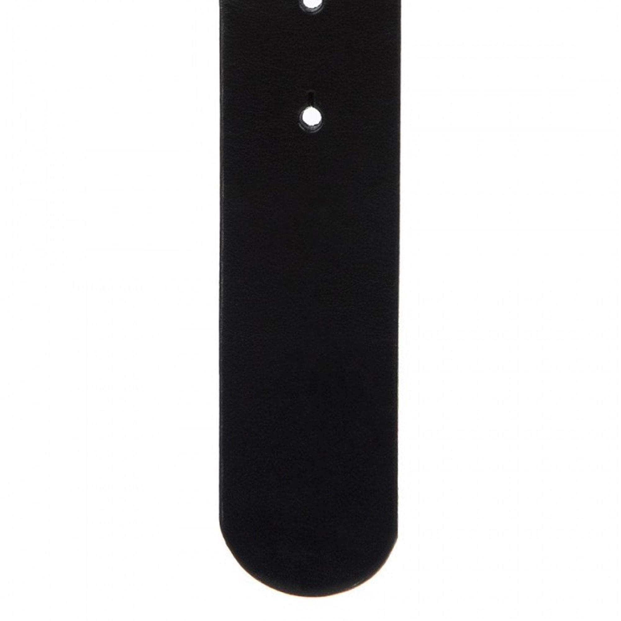 True Religion - Cinturón de hebilla de herradura, negro/plateado