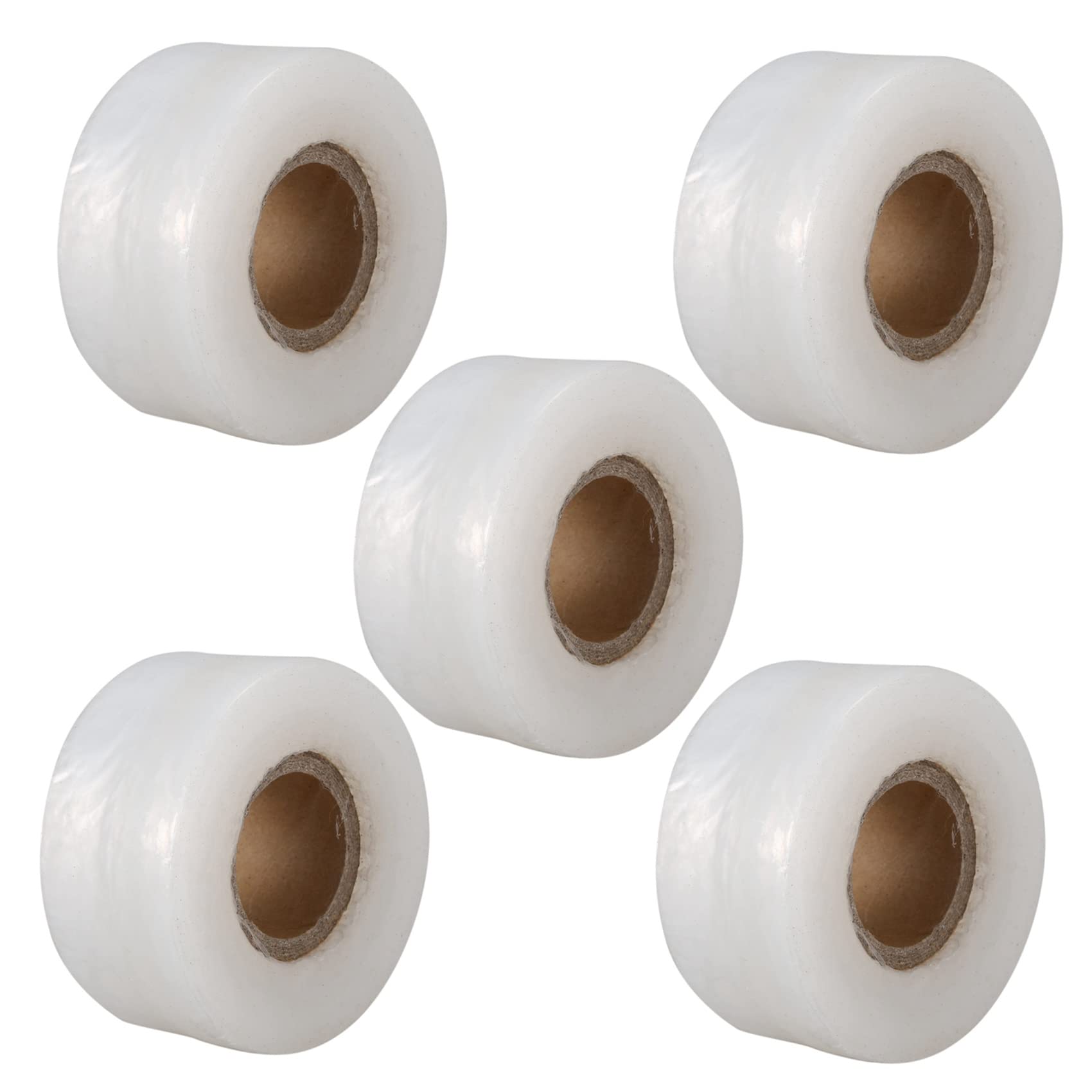 Jnchdghwa White 5X Nursery Grafting Tape Stretchable Self-Adhesive Bio-Degradable 3Cm X 100M