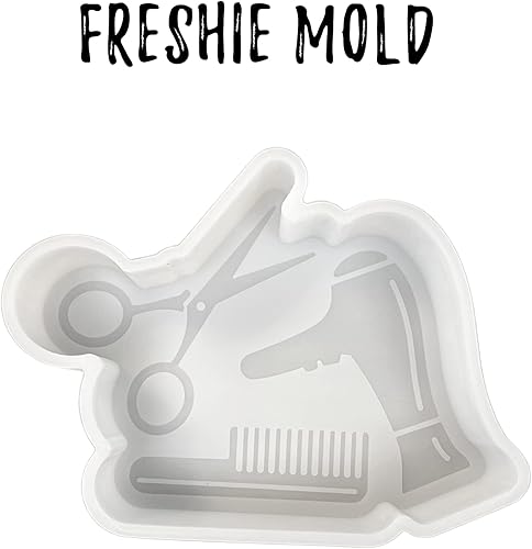 Miniatura 2 de Tijeras para secador de pelo peine de silicona freshie de 5 x 5 x 1 pulgadas mano para perlas aromáticas perfumadas suministros de regalo para