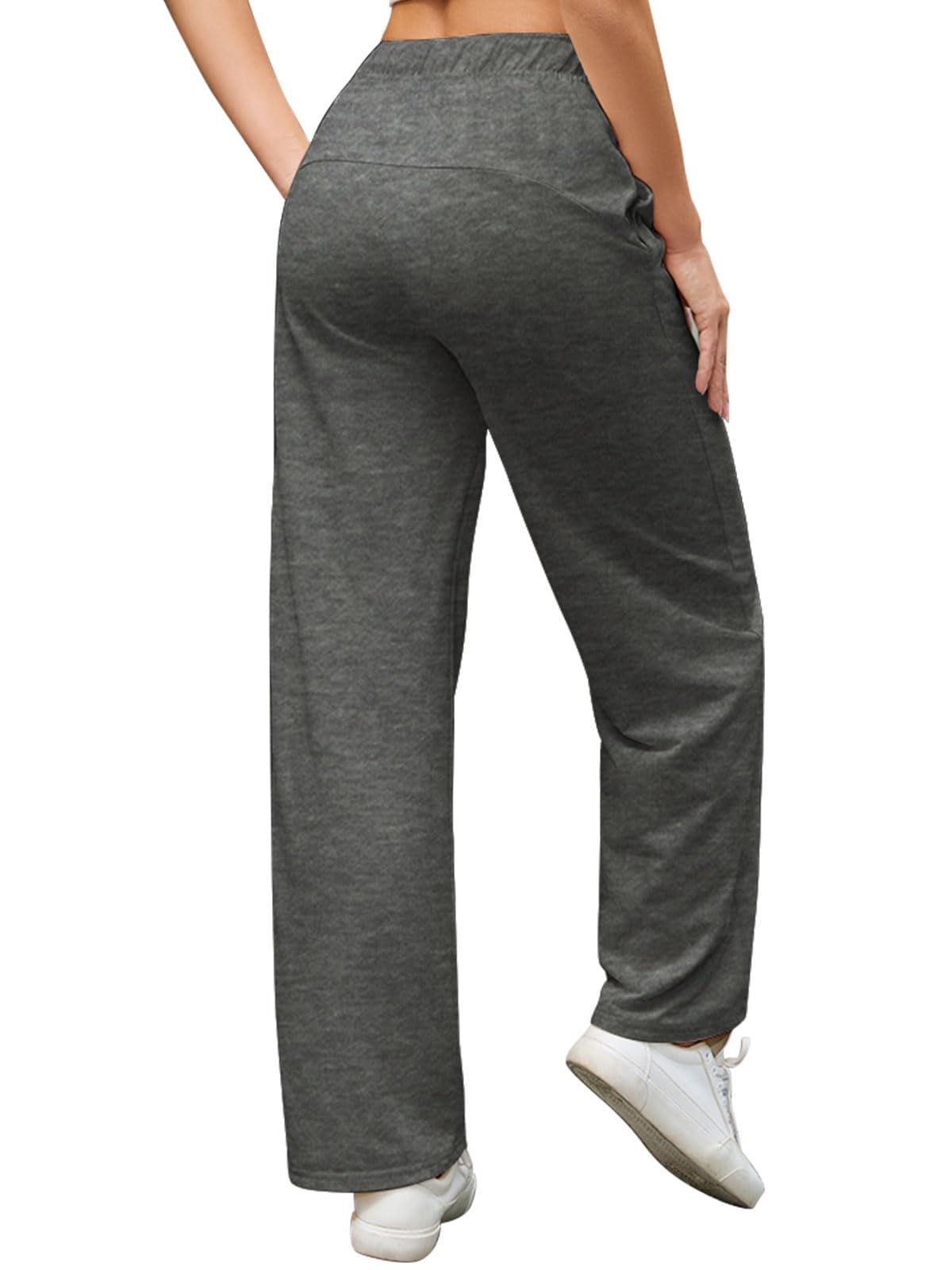Pantaloni Donna Estivi Leggeri Sportivi a Vita Alta Pantaloni Tuta Eleganti Morbidi e Traspiranti per Estate e Tempo Libero