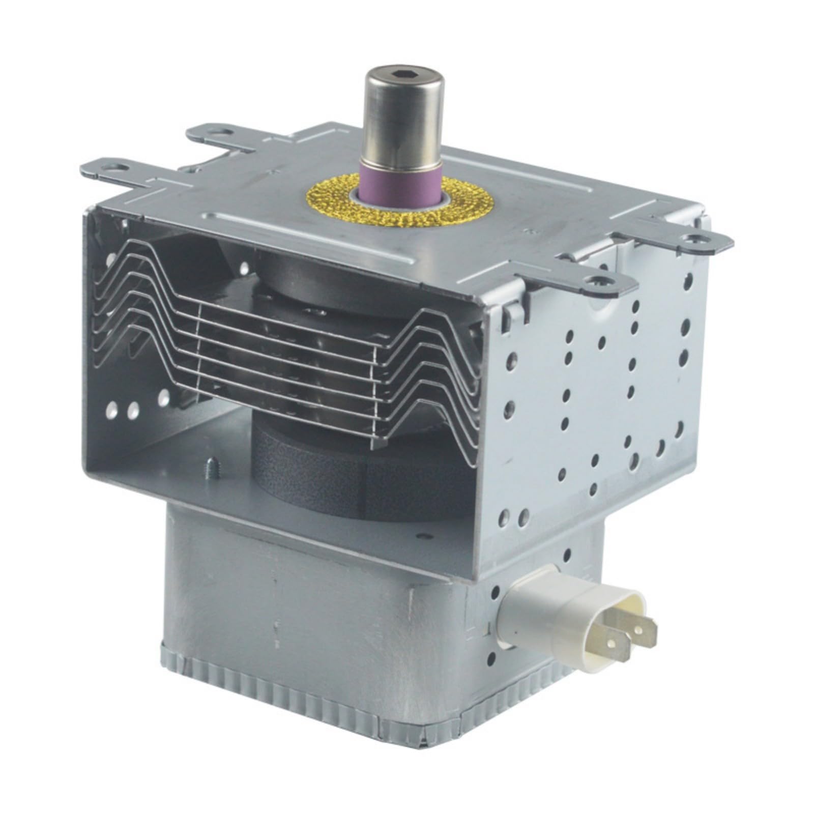 Magnetrón de 1080 W para sistemas de microondas refrigerados por aire, tubo de electrones de vacío de alta potencia, accesorios de pieza de horno de microondas, imán de alta potencia