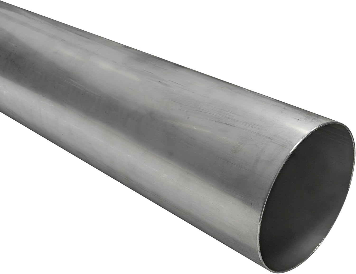 4.5" OD 304/304L Stainless Steel Tubing, 16 Gauge (.065), Welded, A269, Mill ID, Annealed & Pickled OD - 2' Length
