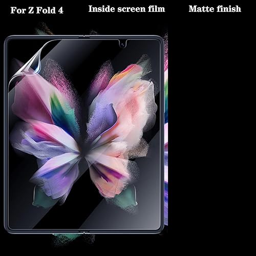 Miniatura 6 de BYIUIHS 2 juegos de 4 piezas Protector de pantalla mate para Google Pixel 9 Pro Fold, 2 piezas de pantalla exterior + 2 piezas de pantalla interior