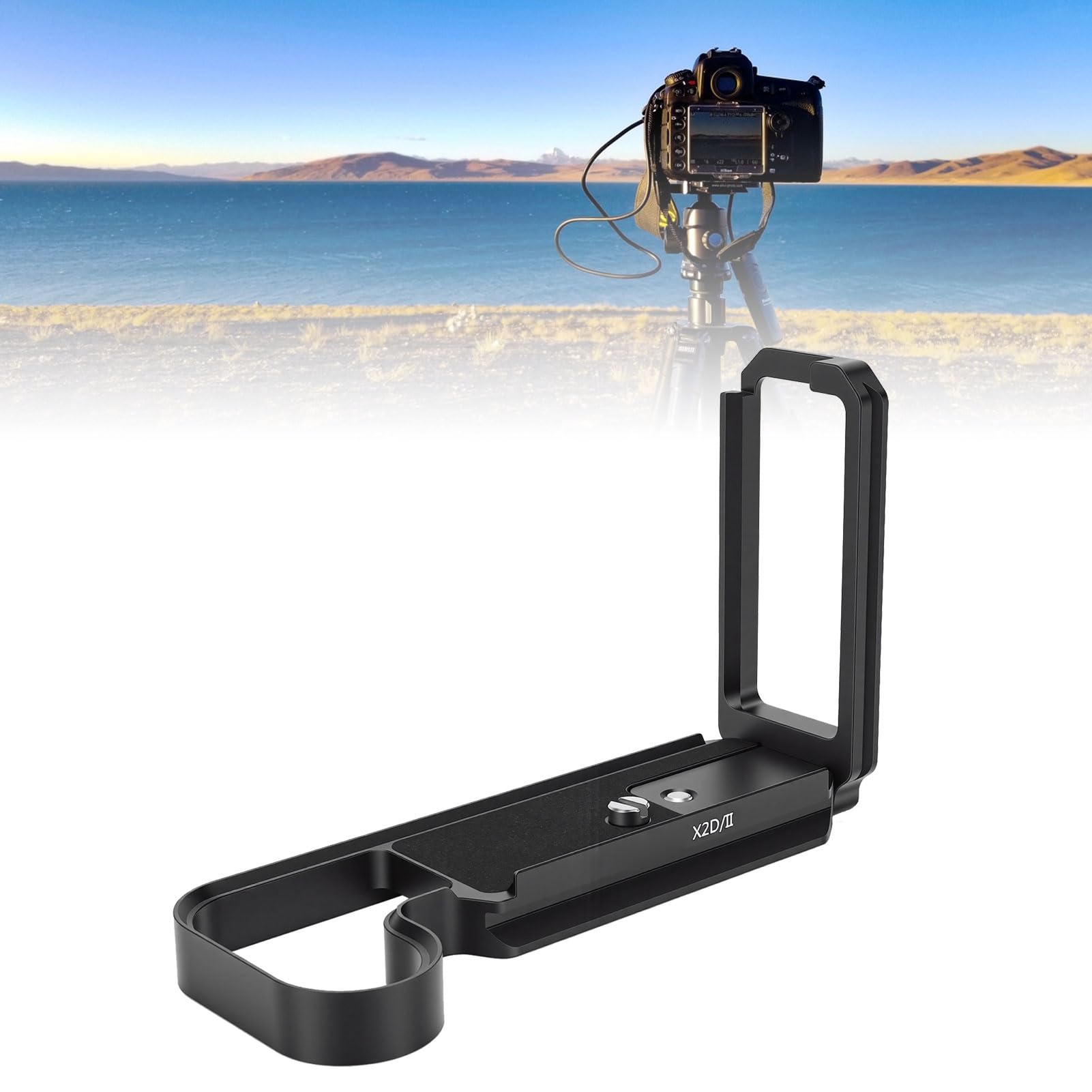 Domary L Shape Tripod Fast Release Plate for X2D X2D II, Portable Aluminum