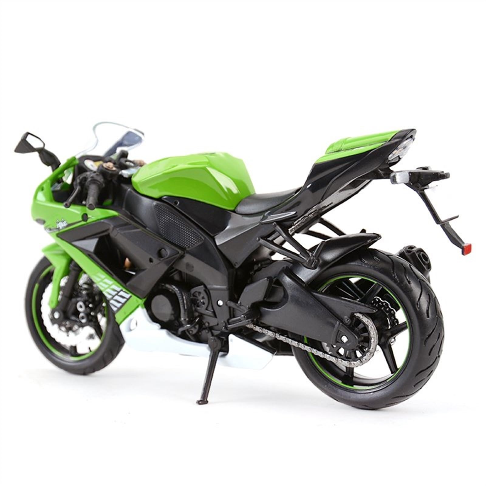 Modello Modello Di Moto In Lega Simulazione Auto Giocattolo 1:12 Per Kawasaki Ninja ZX10 R(Vert)