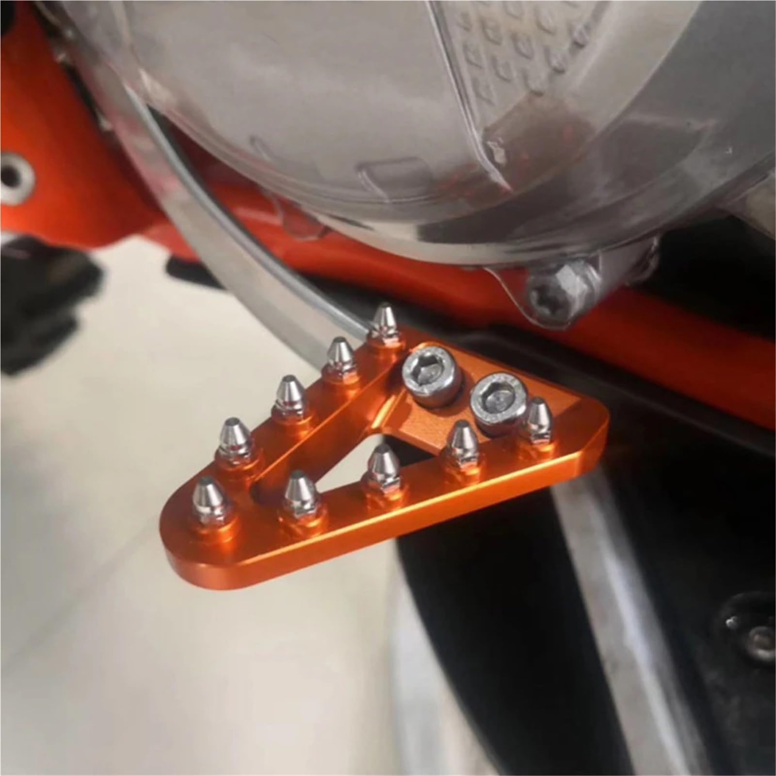 Zestaw linki sprzęgła motocykl Pasuje do EXC 300 XCW EXCF TPi 500 450 400 350 300 250 200 150 125 SX XC SXF XCF 2004-2023 tył motocykla końcówka pedału hamulca(2004-2016 BU)