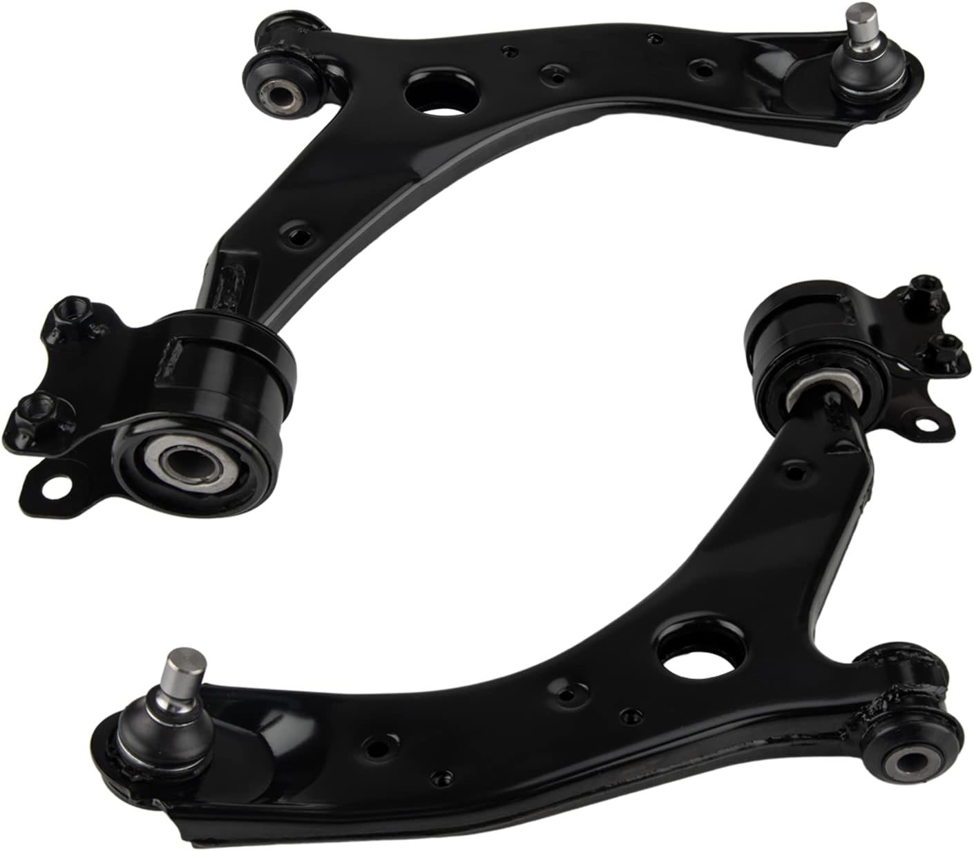 KAC Front Lower Control Arm Suspension Kit Fit for Mazda 3 S/i/SP23 2004-2009 5 2006-2015 with Ball Joint Sway Bar Tie Rod K620040 K620041-10pcs