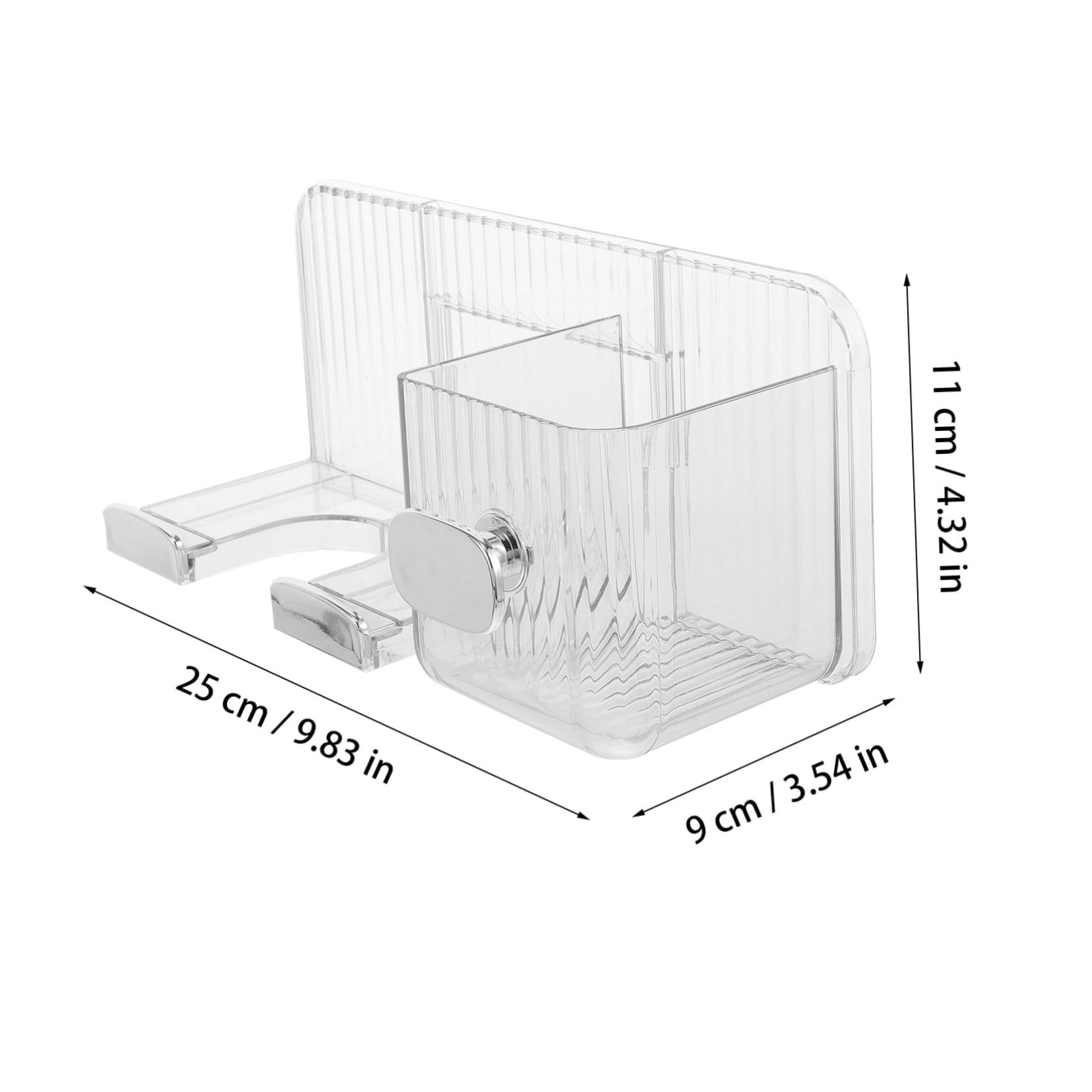 HAPINARY Hair Dryer Wall Mount Holder Bathroom Storage Rack Sturdy Sturdy Easy Installation Protects Hair Dryer