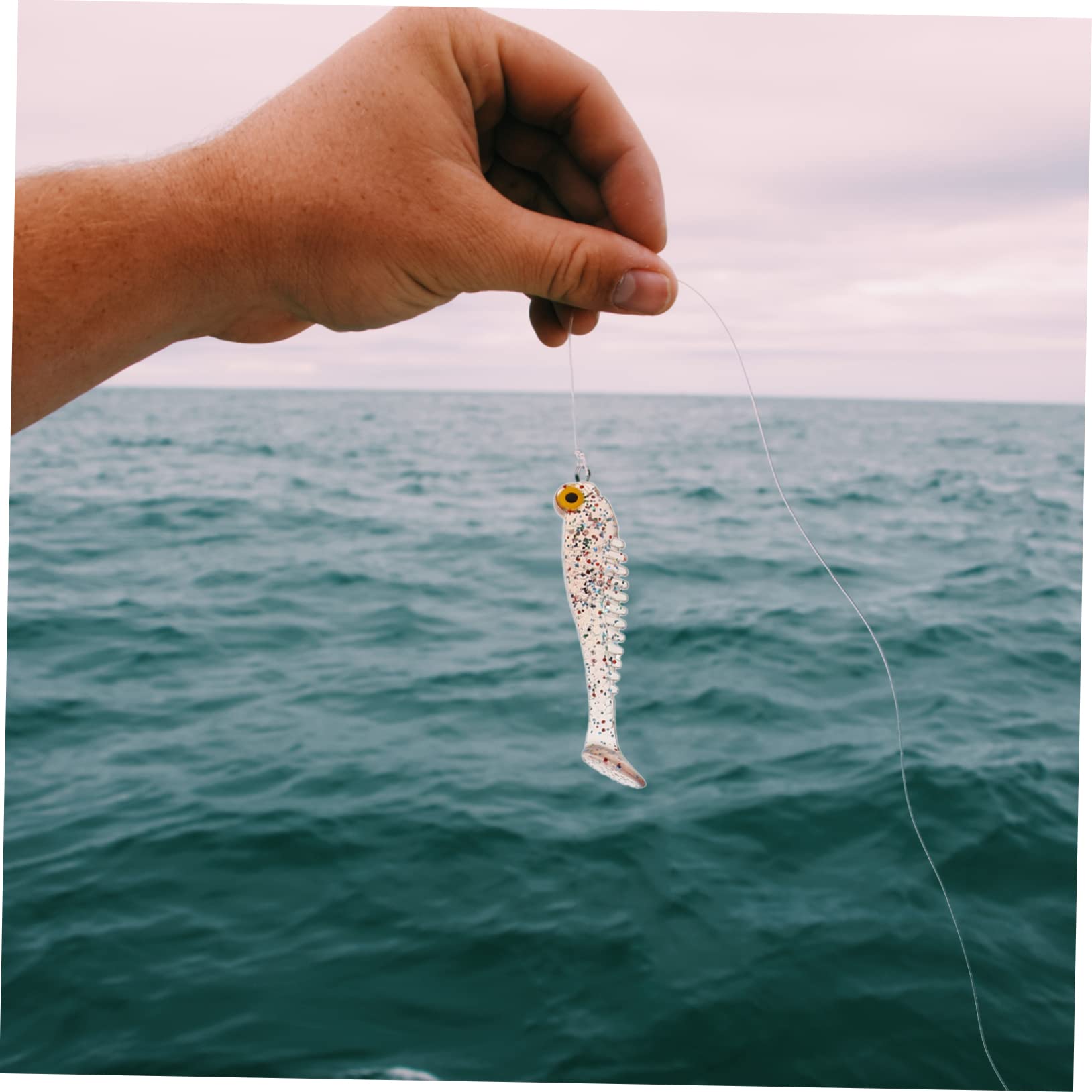 Kisangel Leurre Souple De Simulation Carpe Appâts De Poisson De Simulation Caisse Rangement Caisse De Rangement Leurres De Poisson Artificiels Leurres De Pêche Souples PVC