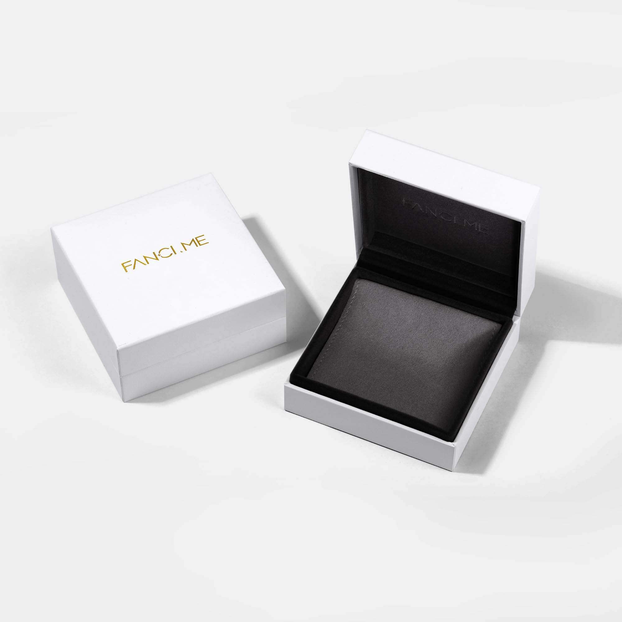 FANCIME Geburtsstein Kette aus Solide 14 Karat 585 Gelb Gold mit Edelstein Anhänger, Geburtsstein Halsketten Feine Geschenk Schmuck für Damen, Verstellbares Kette: 40 + 5 cm