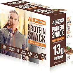 Caixa de Protein Snack Churrasco 7 unidades de 30g - All Protein