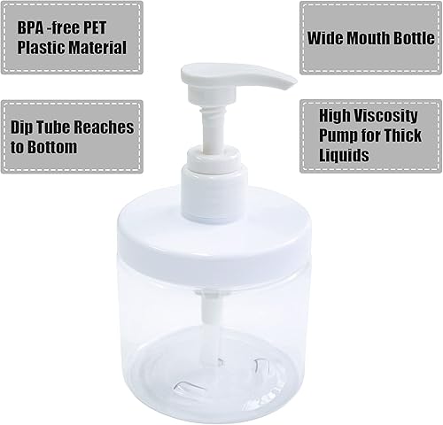 Miniatura 8 de Soporte para jabón, jabonera, jabonera, bomba de jabón, dispensador de botellas, botellas de plástico con bomba de plástico, botellas recargables