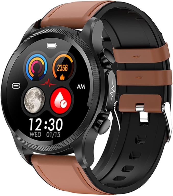 Aemmbon Geekran Smartwatch, 2023 Upgrade Blood Glucose Monitoring