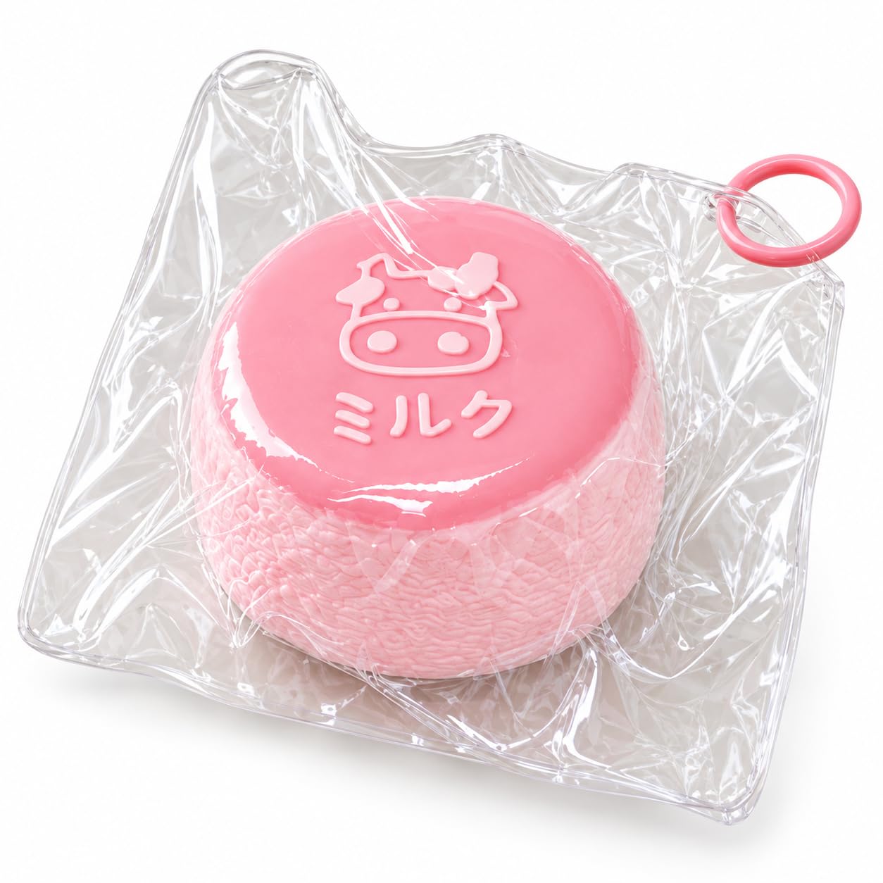 Amazon | スクイーズ ミルクプリン 水感スクイーズ ぷにぷに 低反発