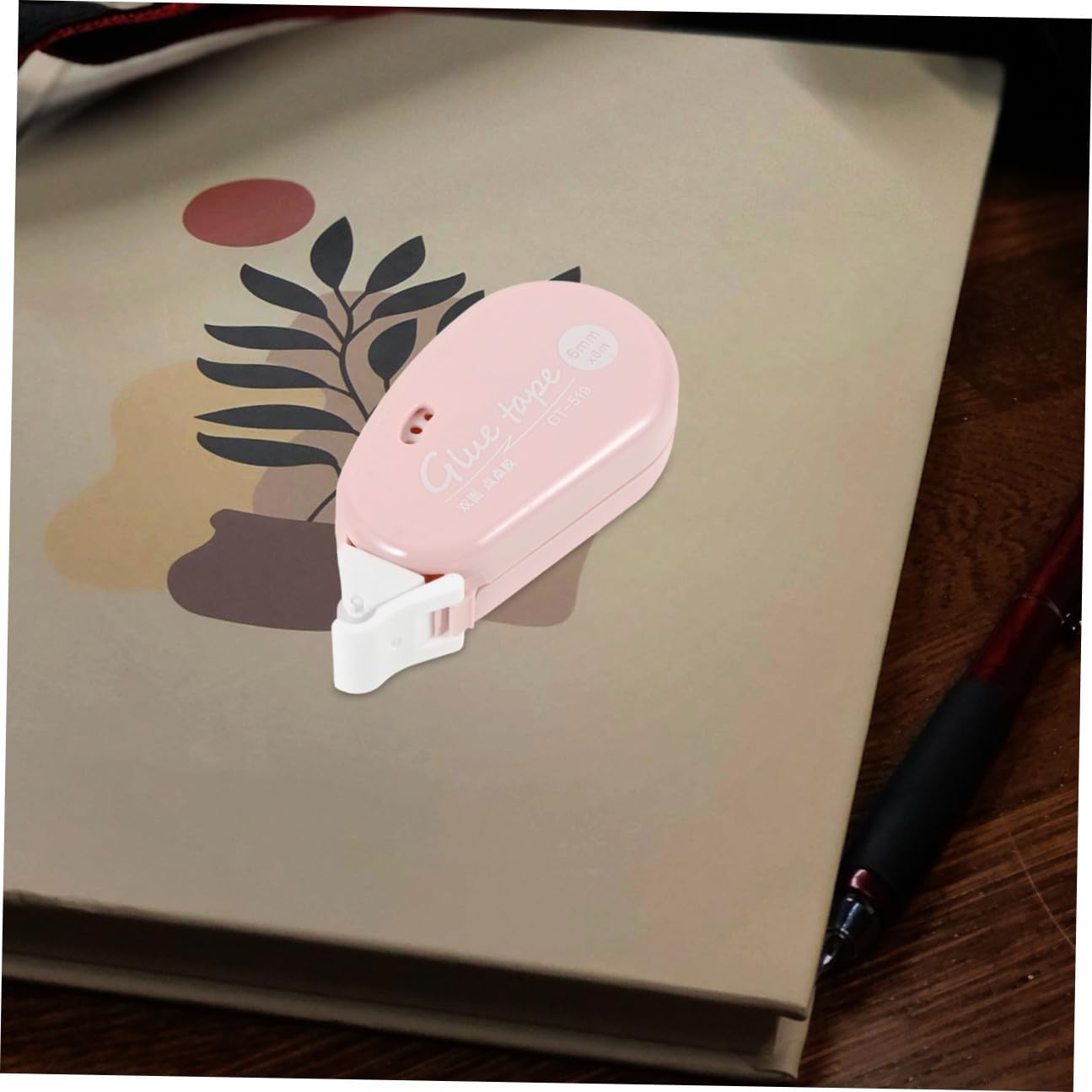 VILLCASE 20piezas Rodillo De Cinta Adhesiva Doble Cara Alta Viscosidad para Manualidades y Scrapbooking Transparente Fácil De Usar Suministros De Oficina y Hogar