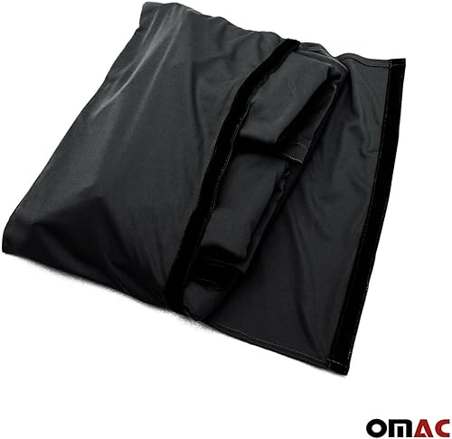Miniatura 7 de OMAC Parasoles magnéticos opacos para ventana de automóvil para Mercedes Sprinter 2019-2023, color negro, cortina de seguridad de ventanas para