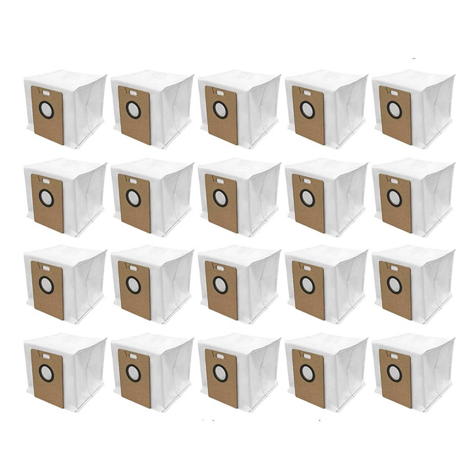 Sac à poussière compatible Tapo RV30 Max Plus Lydsto R1 Edge et MiWhole M9 Lite x20