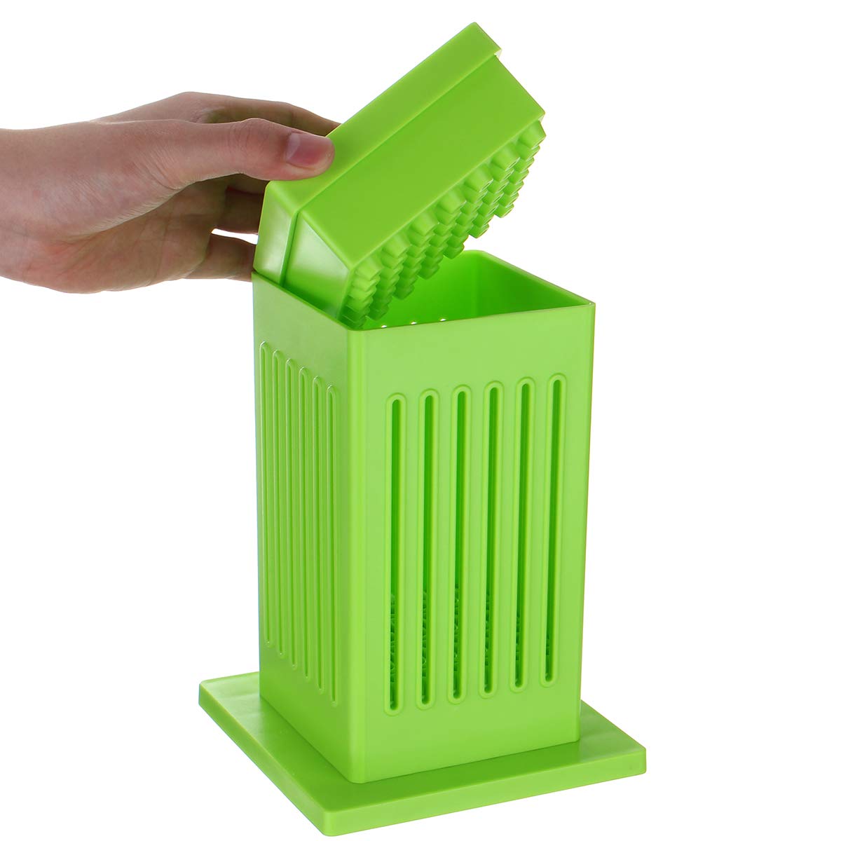 Bbq Kabob Maker 49 Buche Spiedino Di Carne Manzo Scatola Per Carne Scatola Per Barbecue Strumenti Per Barbecue - verde